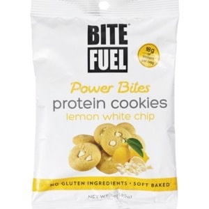 slide 1 of 1, Bite Fuel Power Bites Protein Cookies, Lemon White Chip, 3 Oz, 3 oz