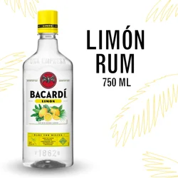 Bacardi Limon Rum, Gluten Free 35% 75 cl/750 ml