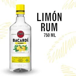 Bacardi Limon Rum, Gluten Free 35% 75 cl/750 ml