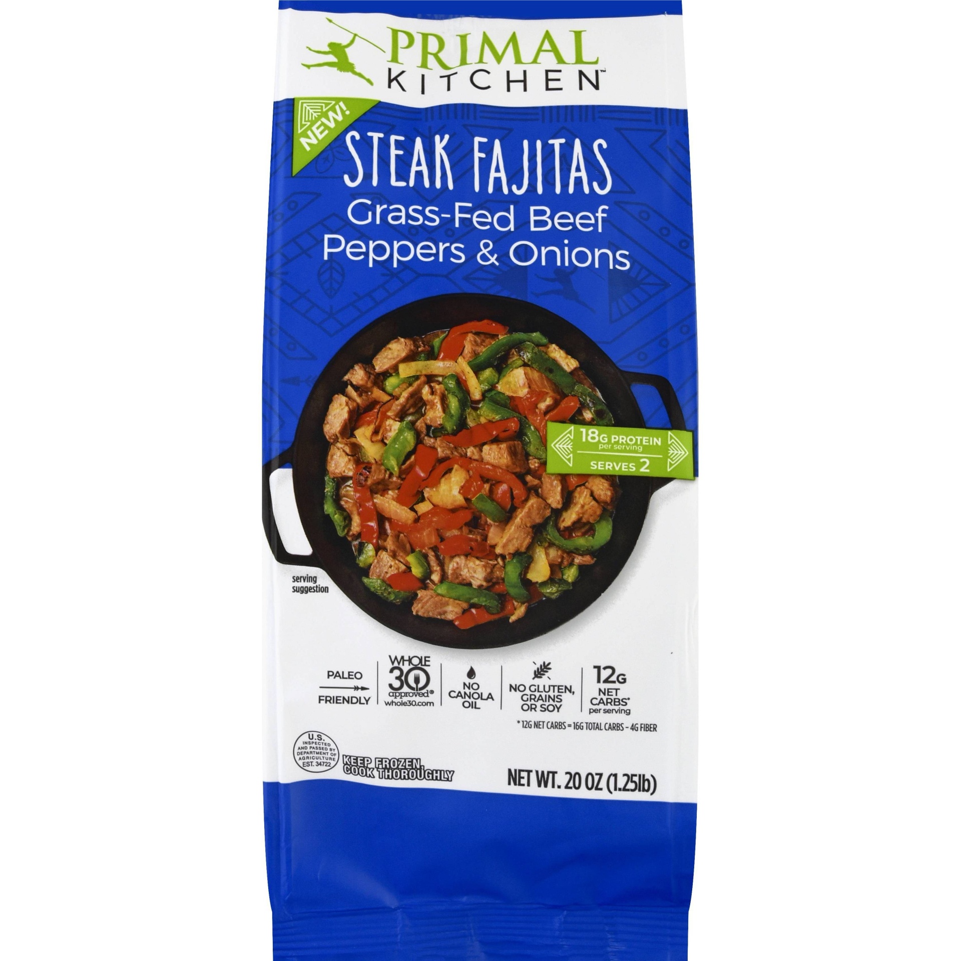 Primal Kitchen - Steak Fajitas Skillet Delivery & Pickup