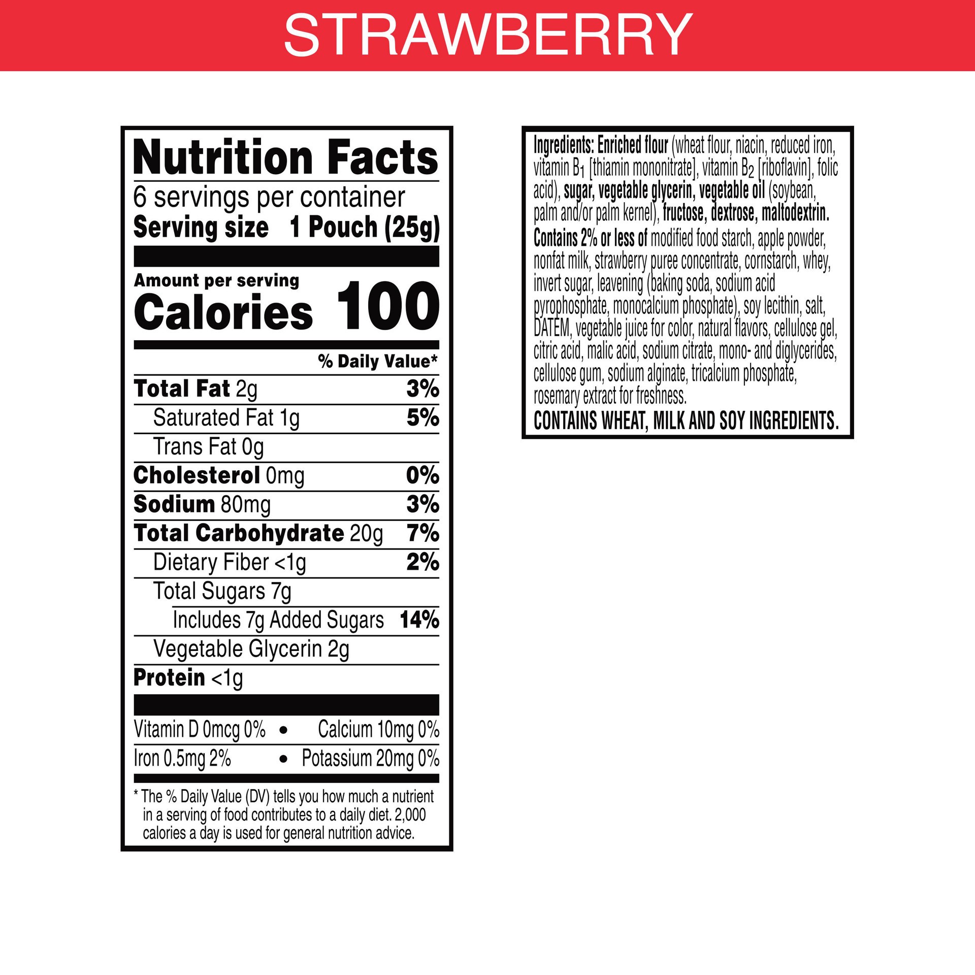 slide 3 of 5, Special K Bar Pastry Crisps, 100 Calorie Snacks, Breakfast Bars, Strawberry, 5.28oz Box, 12 Crisps, 5.28 oz