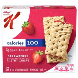 Special K Kellogg's Special K Bar Strawberry Pastry Crisps
