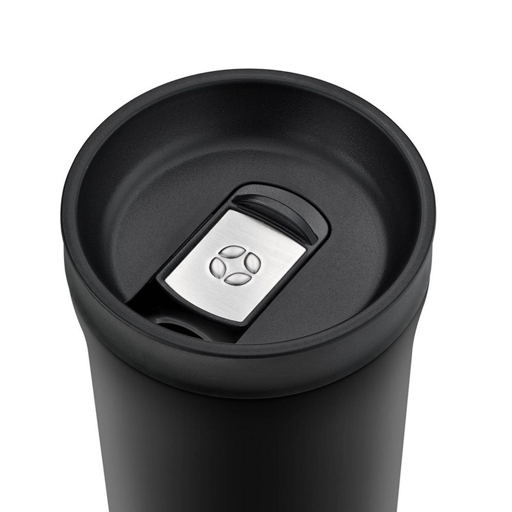 slide 4 of 5, Ello Miri Stainless Steel Travel Mug - Black, 18 oz