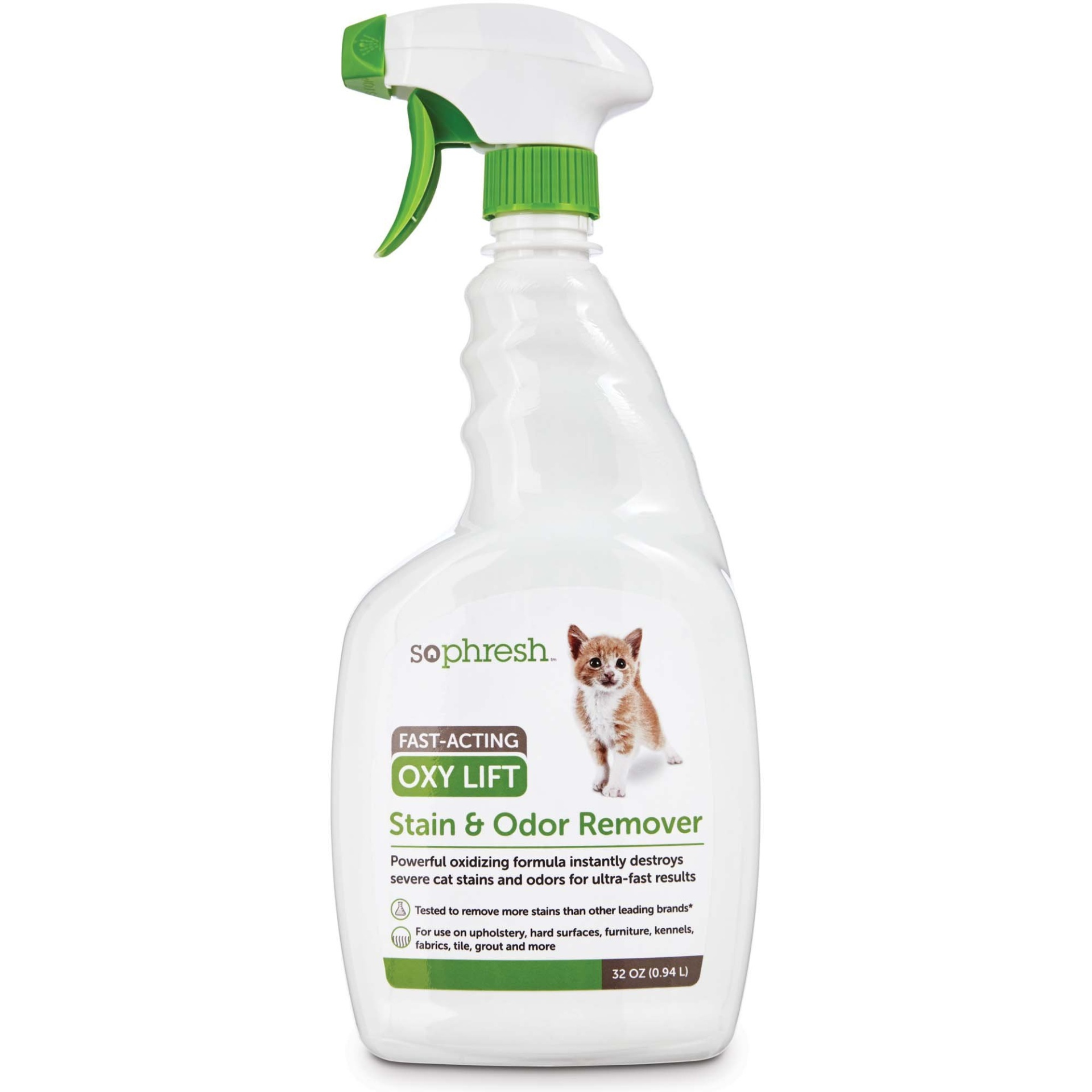 slide 1 of 1, So Phresh Oxy Lift Cat Stain & Odor Remover, 32 fl oz