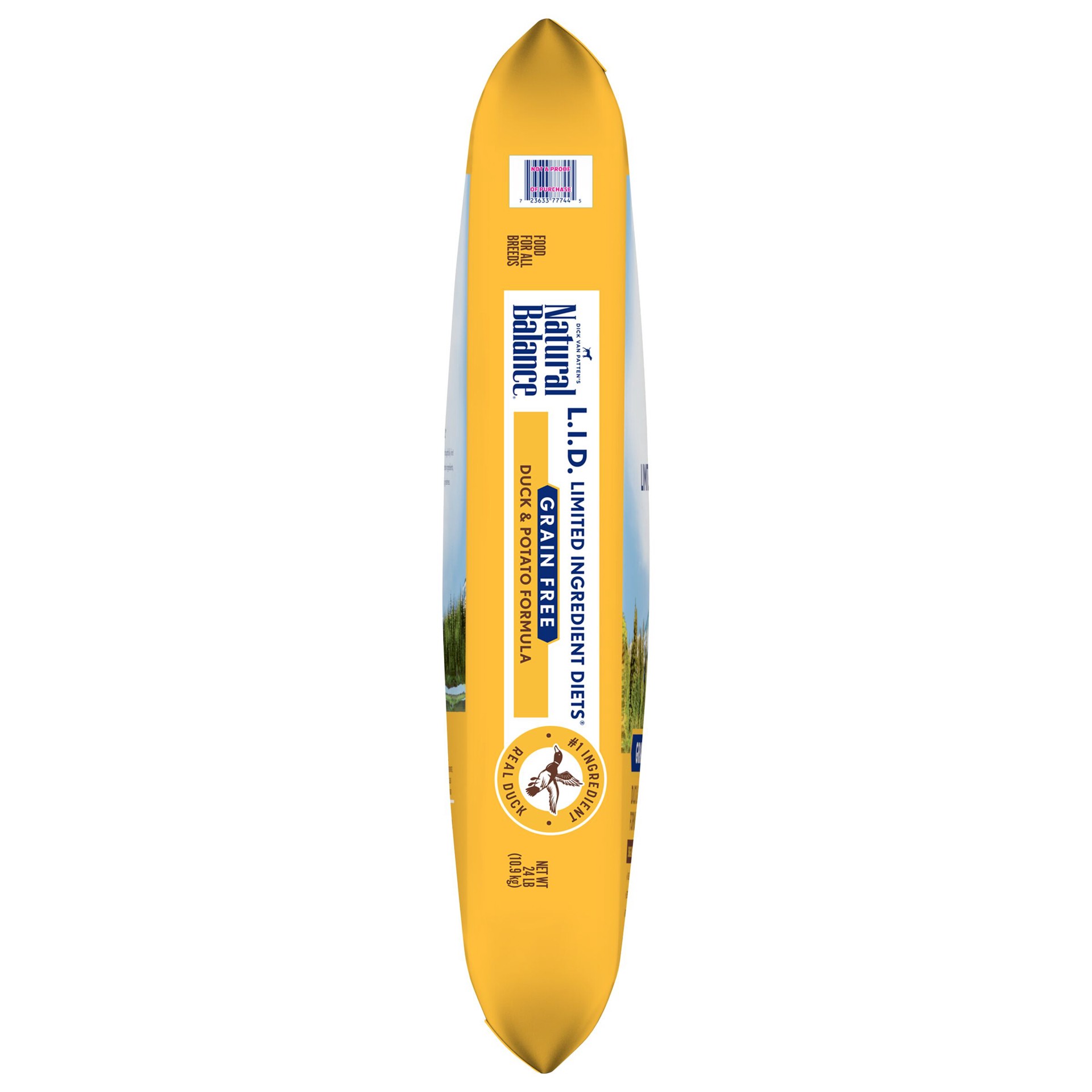 slide 3 of 5, Natural Balance L.I.D. Limited Ingredient Diets Duck & Potato Formula Dry Dog Food, 24 Pounds, 24 lb