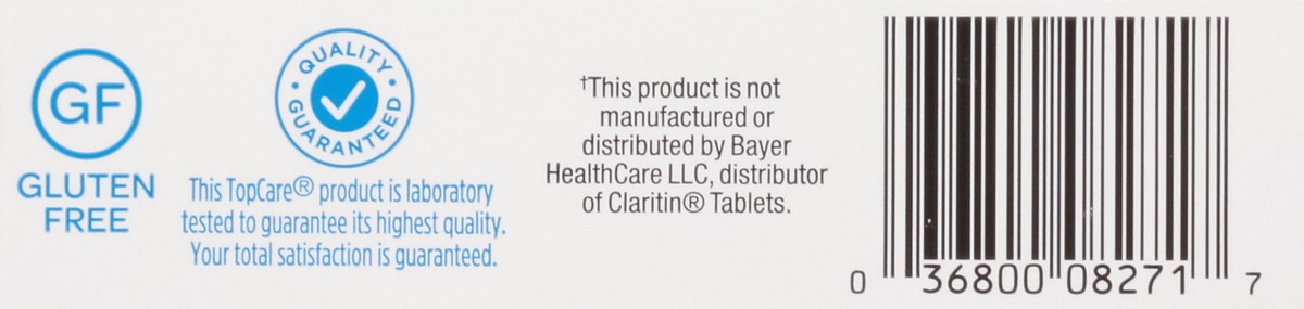 slide 8 of 9, Topcare Loratadine 10Mg Claritin, 10 ct