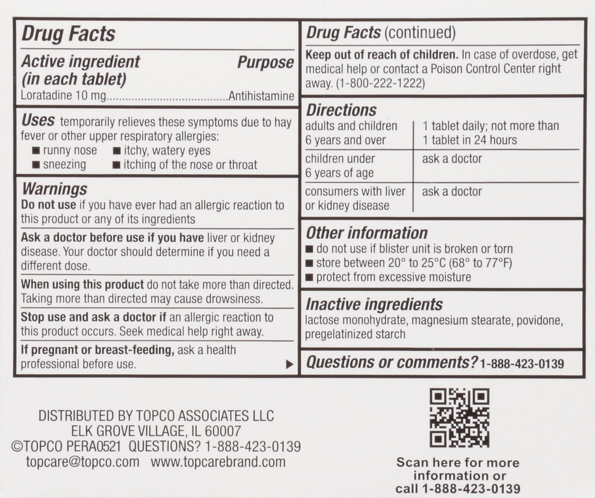 slide 3 of 9, Topcare Loratadine 10Mg Claritin, 10 ct