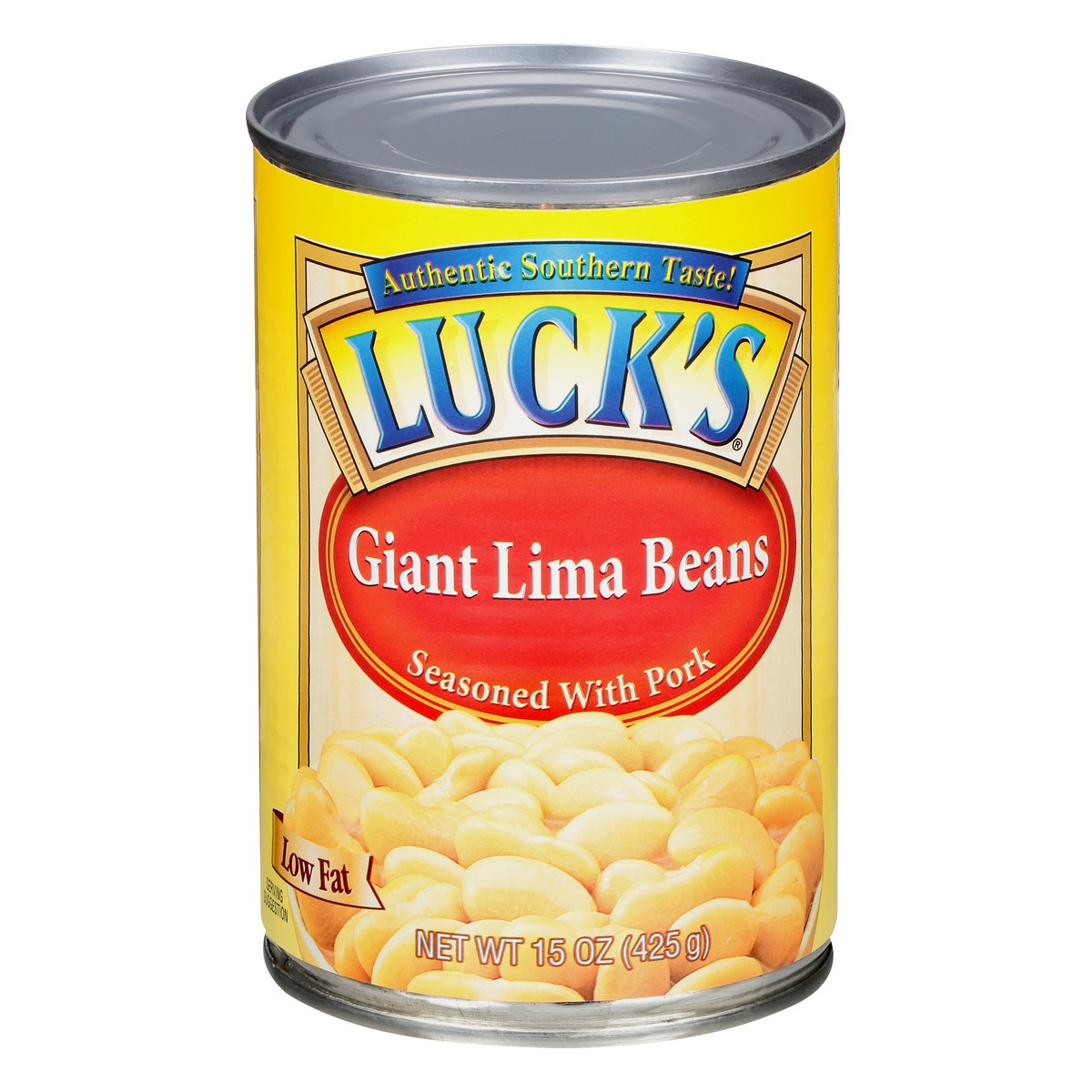 slide 5 of 13, Luck's Seasoned with Pork Giant Lima Beans 15 oz, 15 oz