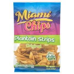 Miami Chips Original Plantain Strips - 12 oz