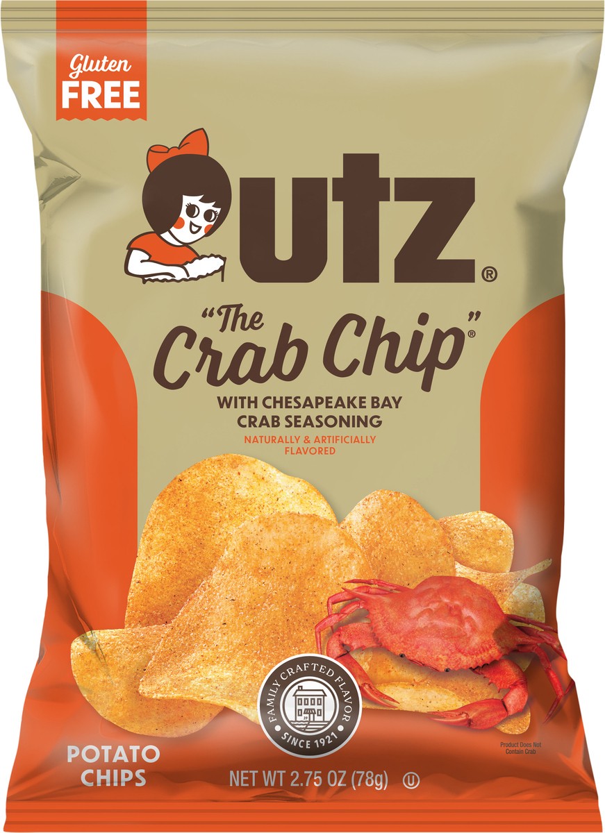 slide 5 of 7, Utz 2.75 oz Utz "Crab Chip" Potato Chips, 2.75 oz