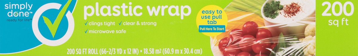 Simply Done Plastic Wrap, 200 Square Feet