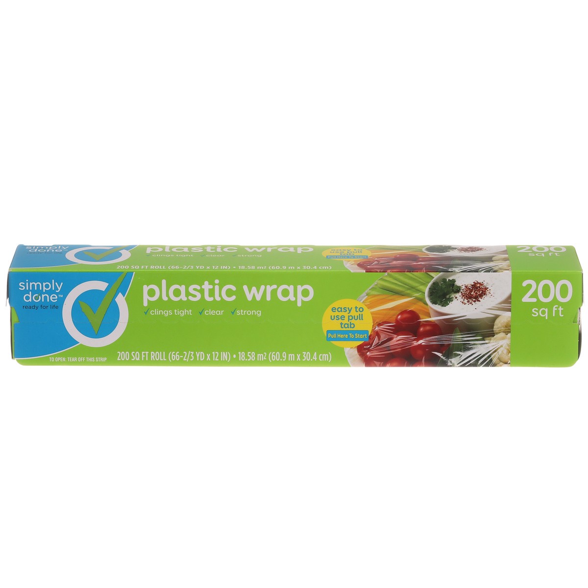 Simply Done Plastic Wrap, 200 Square Feet