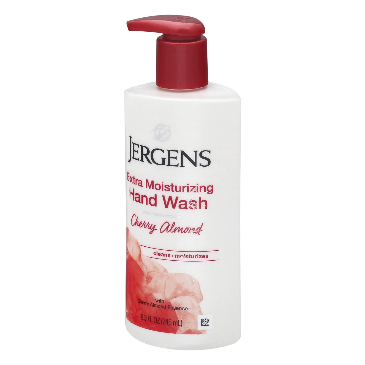 slide 6 of 12, Jergens Extra Moisturizing Hand Soap, Liquid Hand Soap Dispenser with Jergens Cherry Almond Scent, Hand Wash For Dry Hands, 8.3 Oz, 