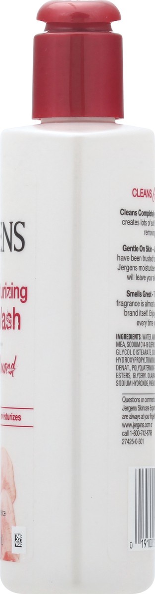 slide 3 of 12, Jergens Extra Moisturizing Hand Soap, Liquid Hand Soap Dispenser with Jergens Cherry Almond Scent, Hand Wash For Dry Hands, 8.3 Oz, 