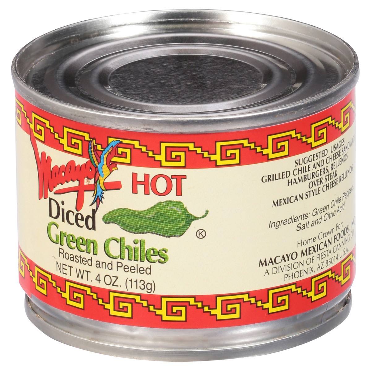 slide 11 of 11, Macayo's Hot Diced Hatch Green Chiles, 