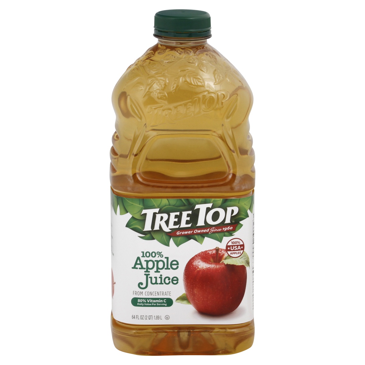 slide 1 of 3, Tree Top 100% Apple Juice - 64 fl oz Bottle, 