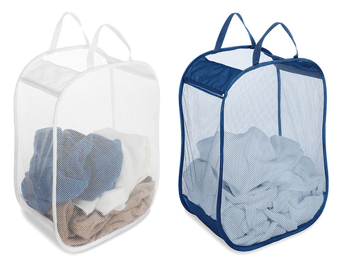 slide 1 of 1, Whitmor Whitmor Pop And Fold Laundry Bag, 1 ct