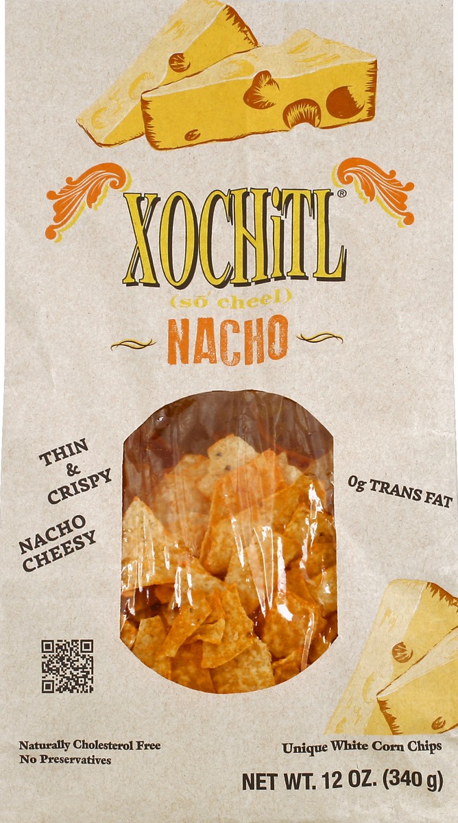 slide 1 of 4, Xochitl Corn Chips 12 oz, 12 oz