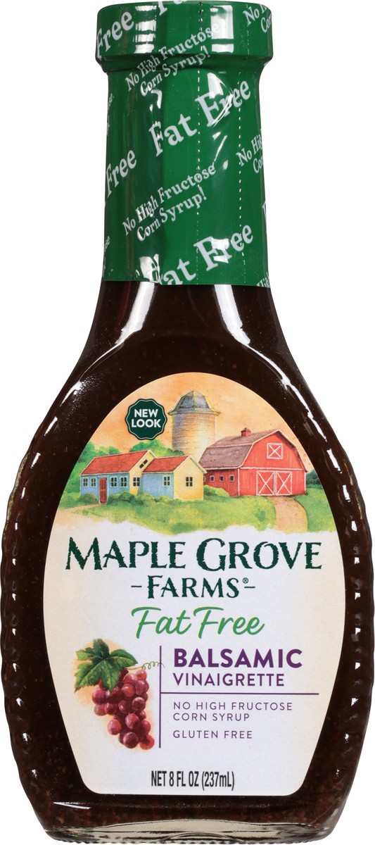 slide 10 of 12, Maple Grove Farms Fat Free Balsamic Vinaigrette 8 fl oz, 8 fl oz