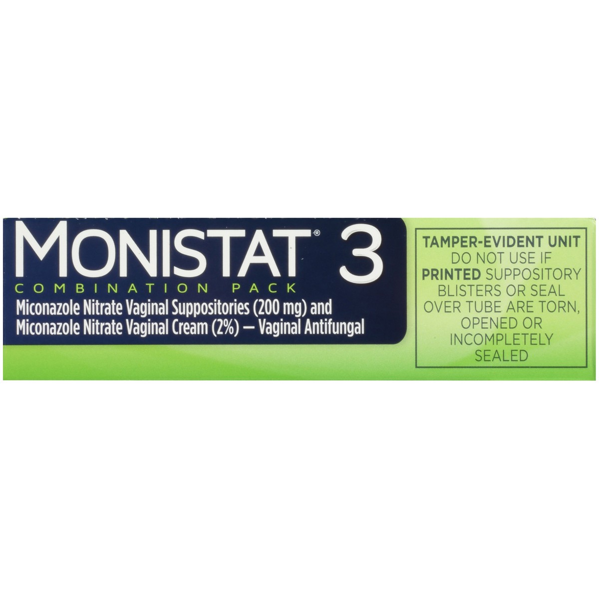 slide 10 of 10, Monistat 3 Day Yeast Infection Treatment, 3 Miconazole Suppository Inserts & External Itch Cream, 1 ct