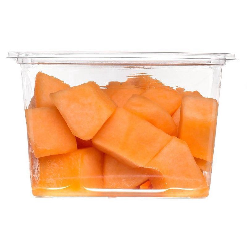 slide 2 of 3, Crazy Fresh Cantaloupe Chunks - 28oz, 28 oz