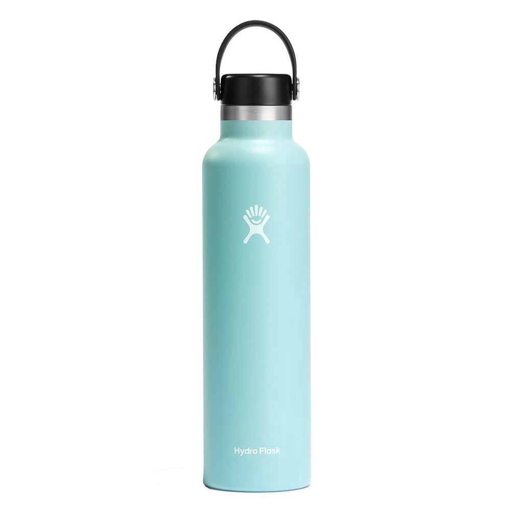 slide 1 of 1, Hydro Flask Standard Mouth Water Bottle with Flex Cap - Dew, 24 oz