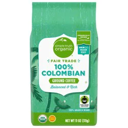 Simple Truth Organic 100% Colombian Ground Coffee - 11 oz