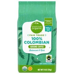 Simple Truth Organic 100% Colombian Ground Coffee - 11 oz