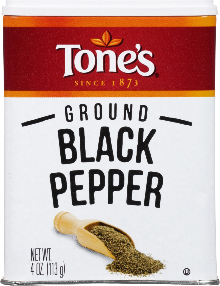 slide 11 of 12, Tone's Ground Black Pepper, 4 oz, 4 oz