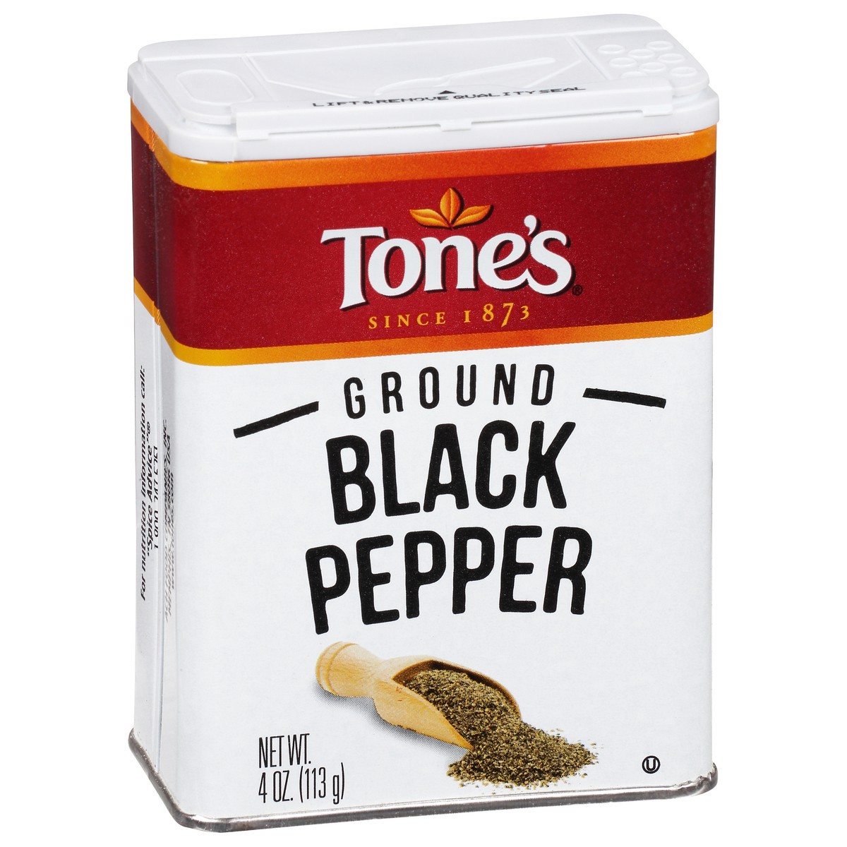 slide 7 of 12, Tone's Ground Black Pepper, 4 oz, 4 oz