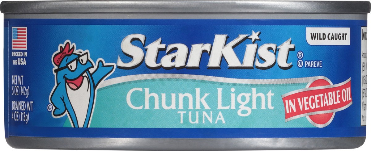 slide 6 of 9, StarKist Chunk Light Tuna in Vegetable Oil 5 oz, 5 oz