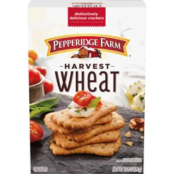 Pepperidge Farm Harvest Wheat Crackers, 10.25 oz Box