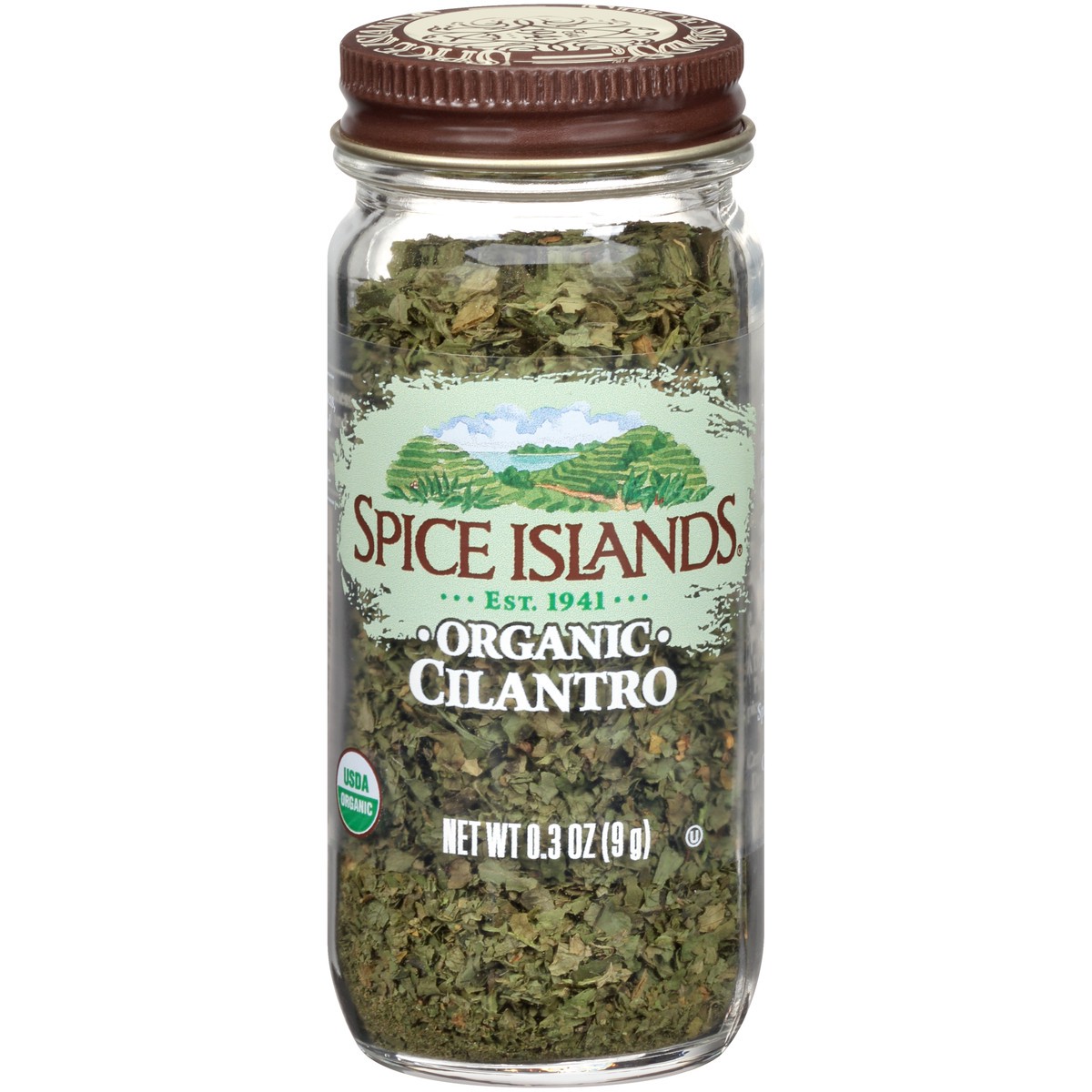 slide 1 of 10, Spice Islands Organic Cilantro 0.3 oz. Jar, 0.3 oz