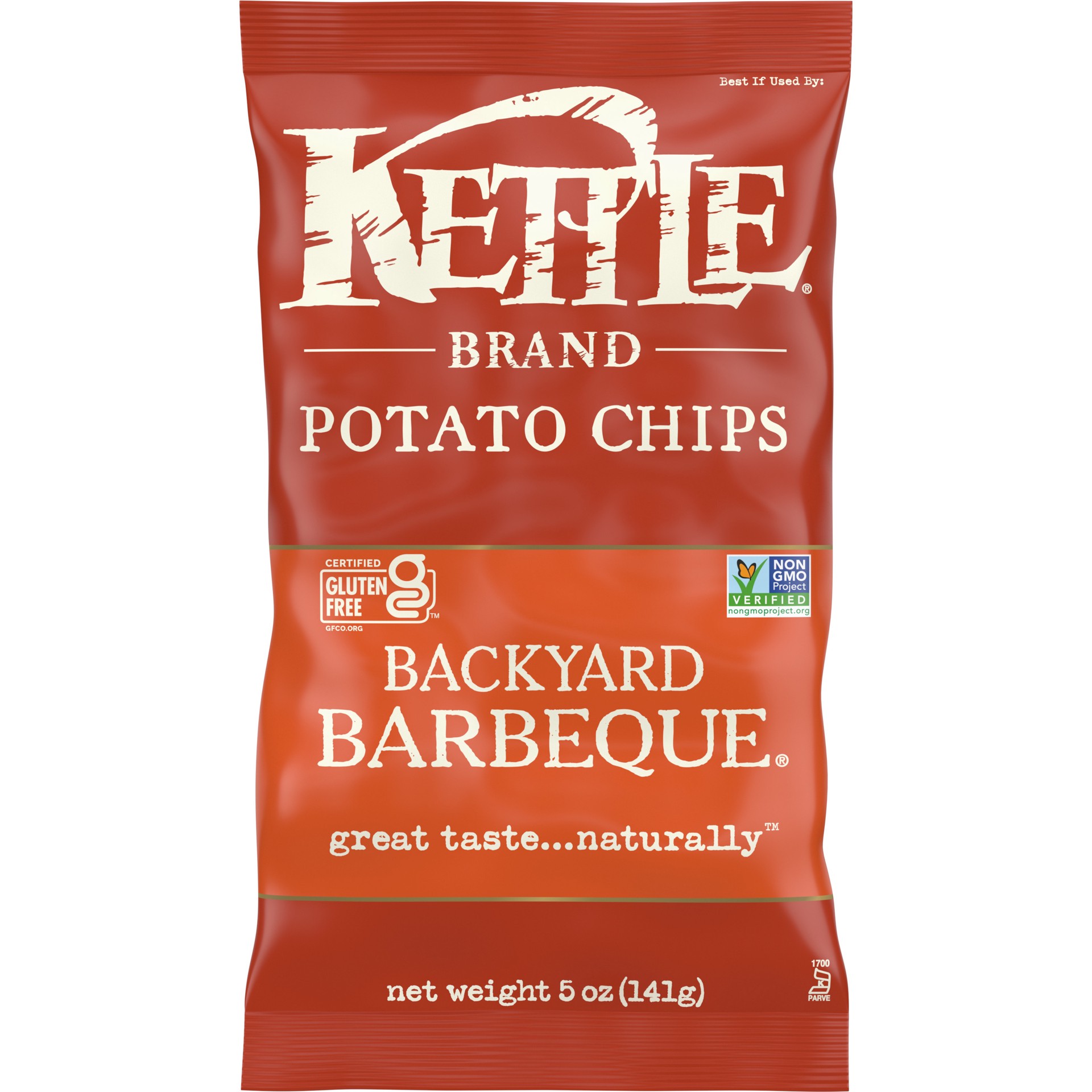 slide 1 of 5, Kettle Brand Potato Chips, Backyard Barbeque Kettle Chips, 5 Oz, 5 oz