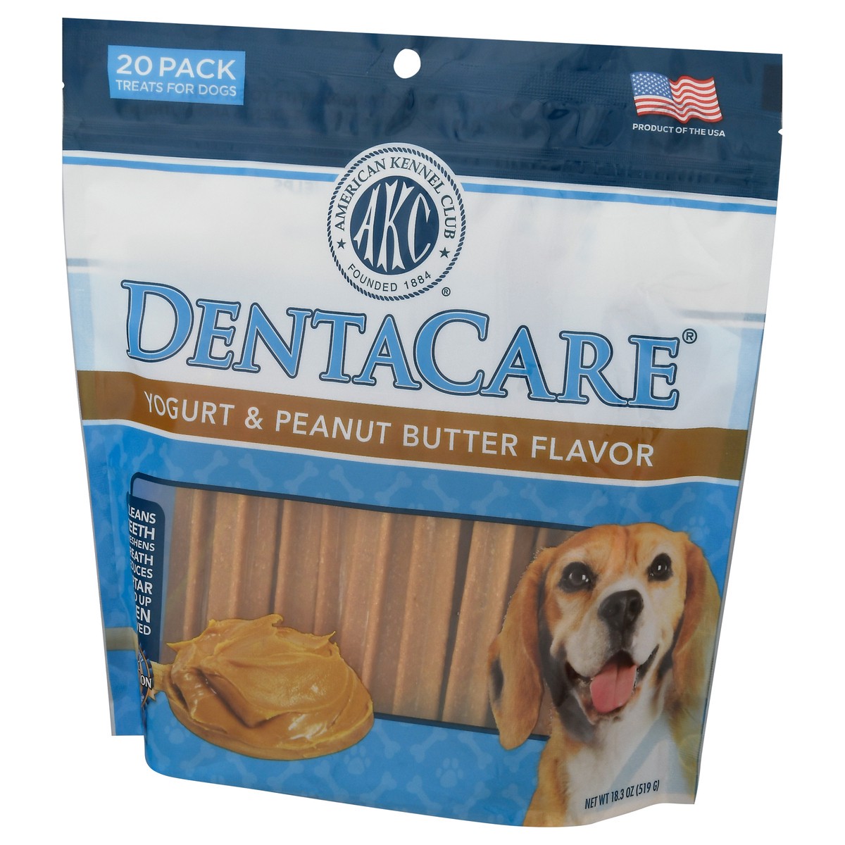 slide 3 of 9, American Kennel Club Treats For Dogs, Yogurt And Peanut Butter Flavor, 18.3 oz