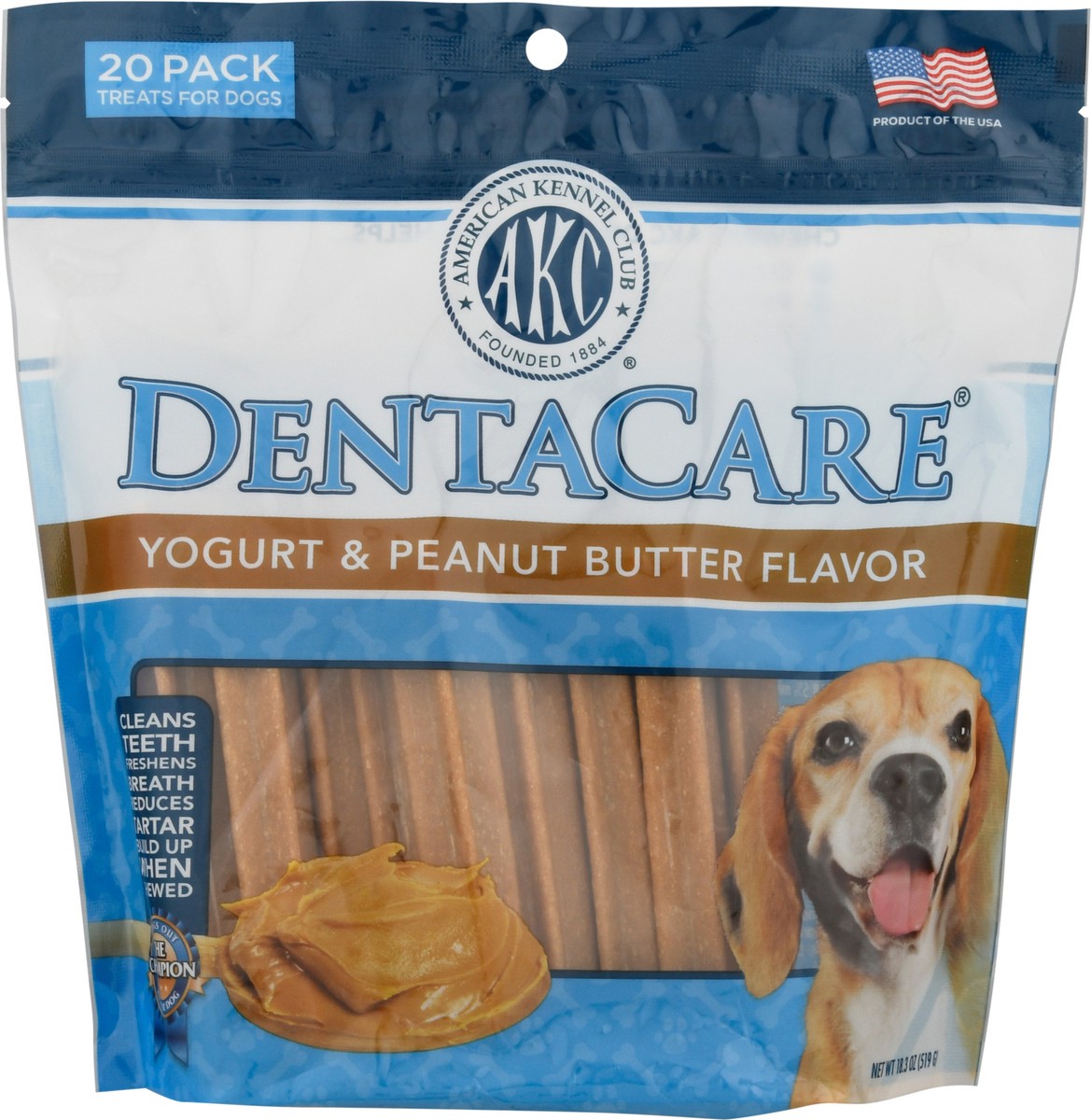 slide 6 of 9, American Kennel Club Treats For Dogs, Yogurt And Peanut Butter Flavor, 18.3 oz