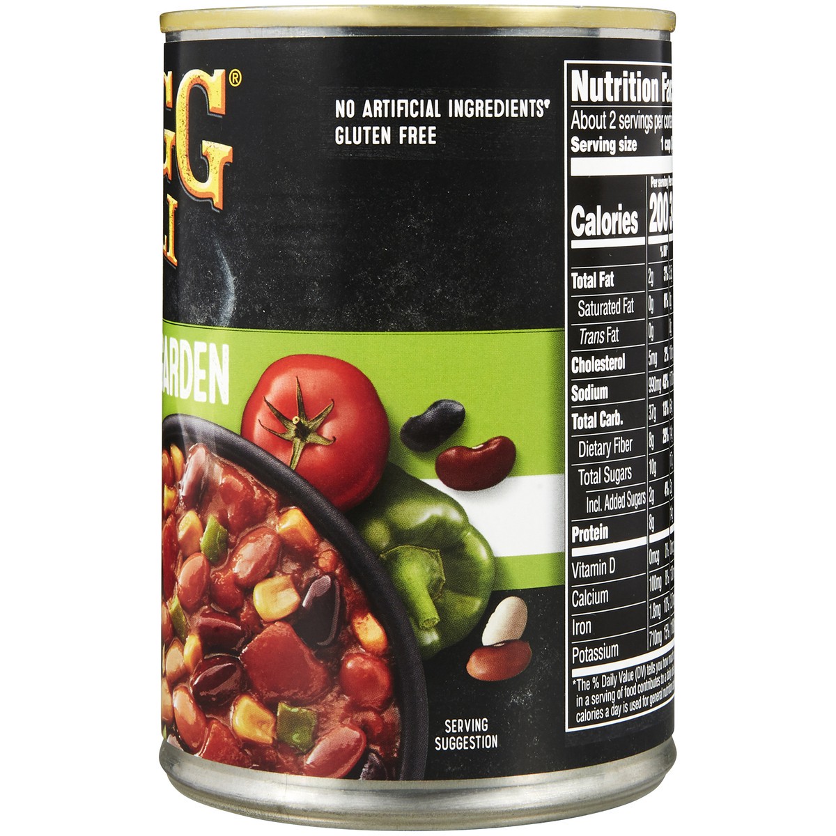 slide 7 of 12, Stagg Vegetarian Garden Four Bean Chili 15 oz. Pull-Top Can, 15 oz