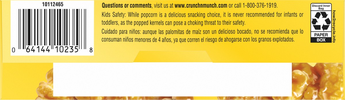 slide 8 of 9, Crunch 'n Munch Buttery Toffee Popcorn with Peanuts 6 oz, 6 oz