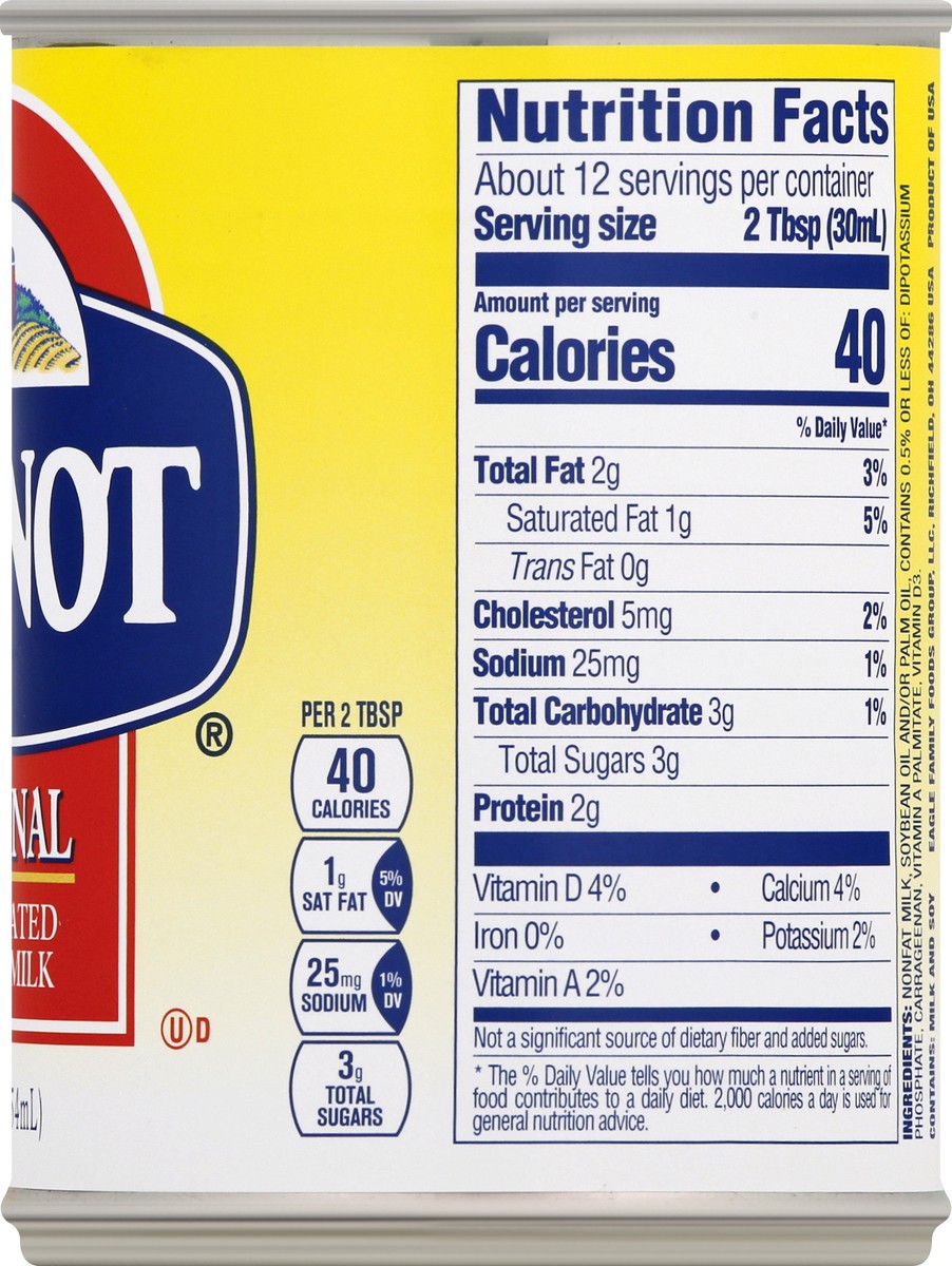 slide 6 of 9, Milnot Original Evaporated Milk 12 oz, 12 oz