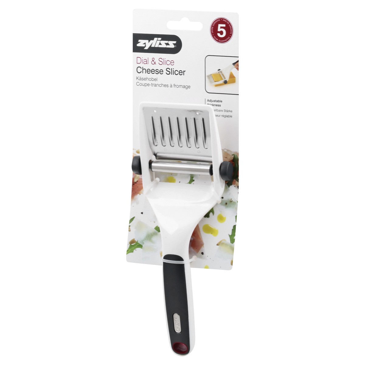 slide 9 of 9, Zyliss Dial & Slice Cheese Slicer, 1 ct