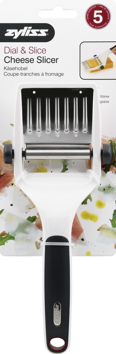 slide 4 of 9, Zyliss Dial & Slice Cheese Slicer, 1 ct