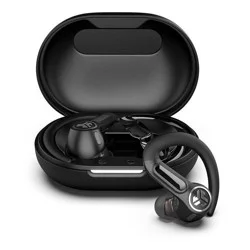 JLab Epic Sport Active Noise Canceling 3 True Wireless Bluetooth Earbuds - Black