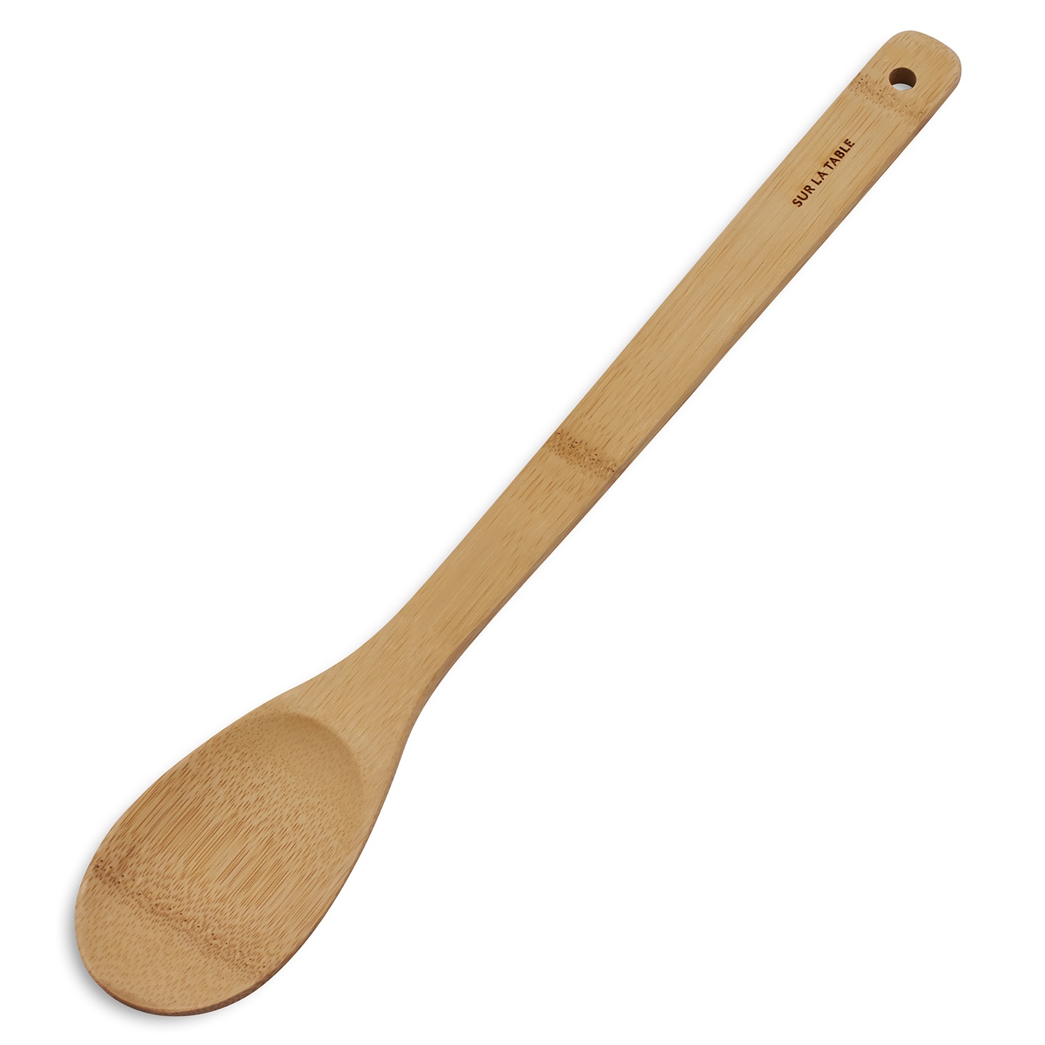 slide 1 of 1, Sur La Table Traditional Bamboo Spoon, 15 in