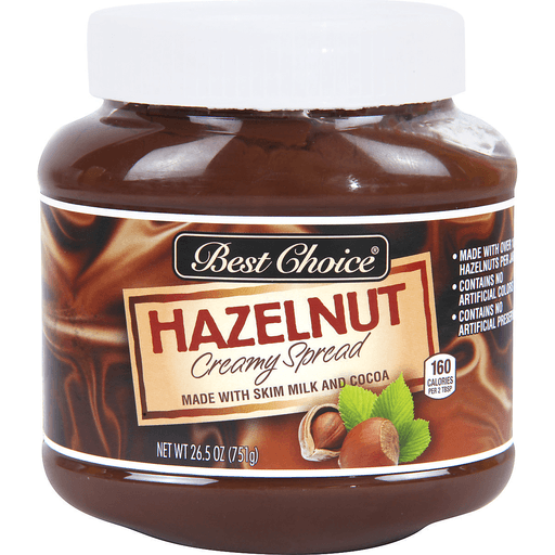 slide 1 of 1, Best Choice Hazelnut Creamy Spread, 26.5 oz