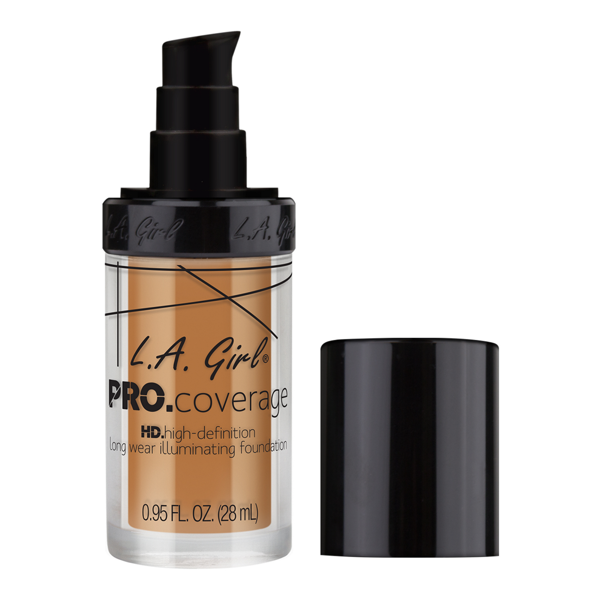 slide 1 of 4, La Girl Pro Coverage Warm Beige, 0.95 oz