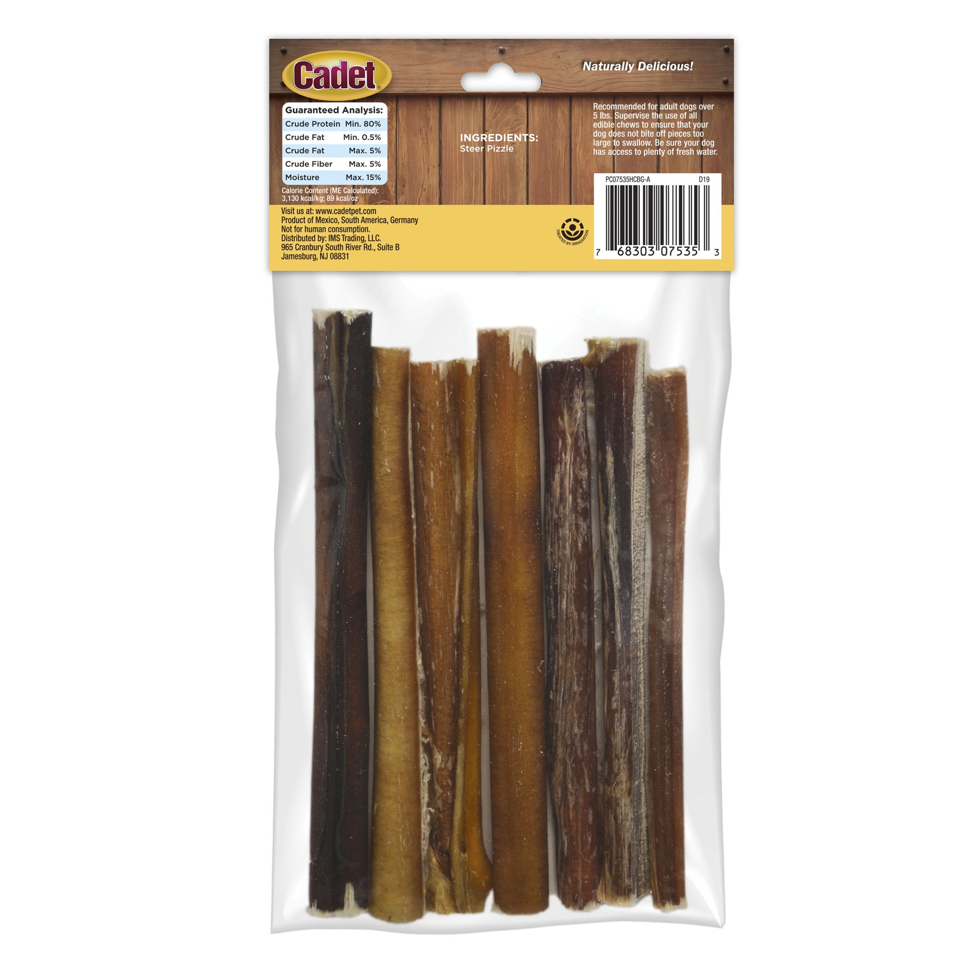 slide 3 of 10, Cadet Small Bully Sticks Small(8 Count), 8 ct