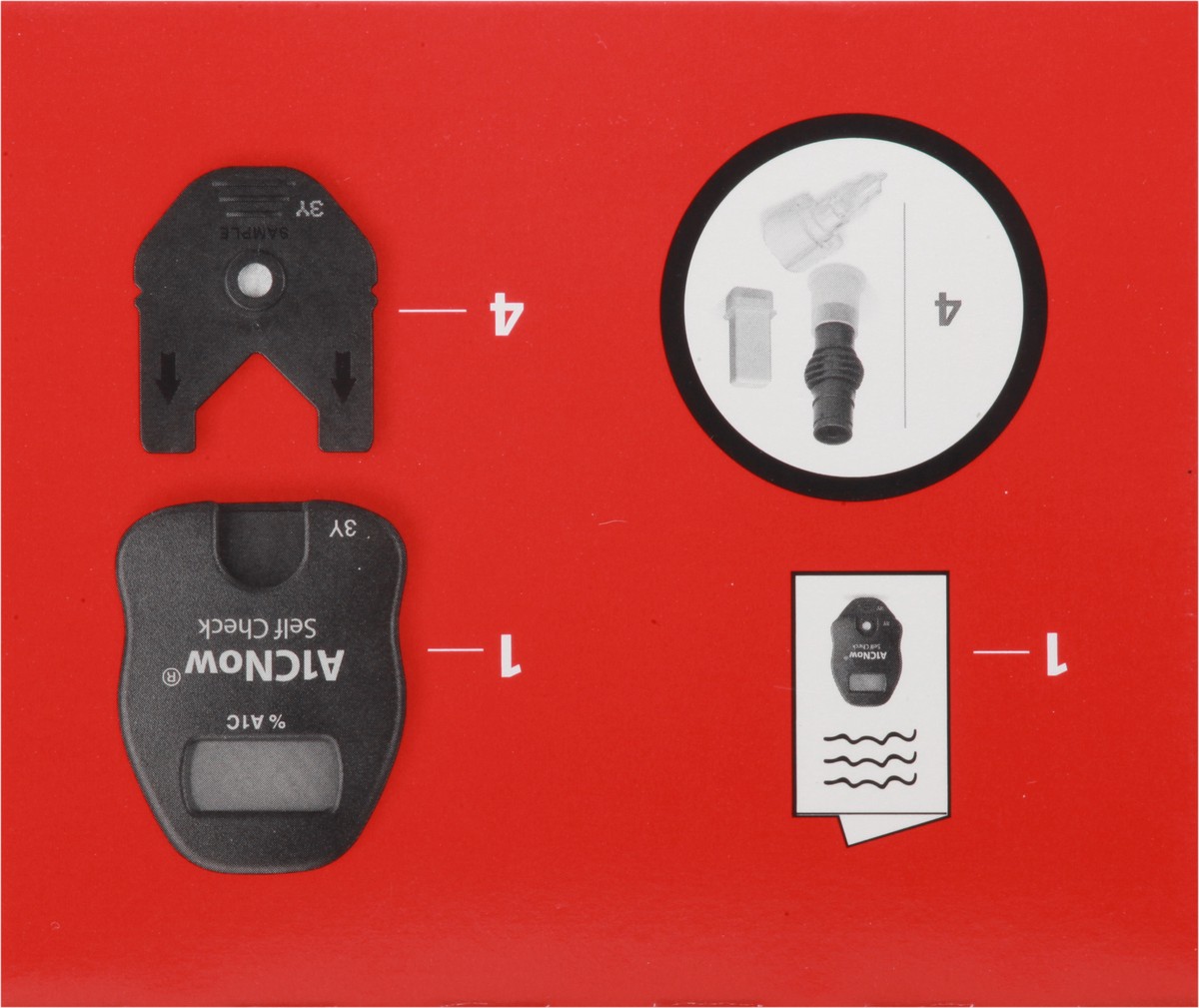 slide 7 of 11, PTS Diagnostics A1CNow Self Check Diabetic Text Kit 1 ea, 1 ct