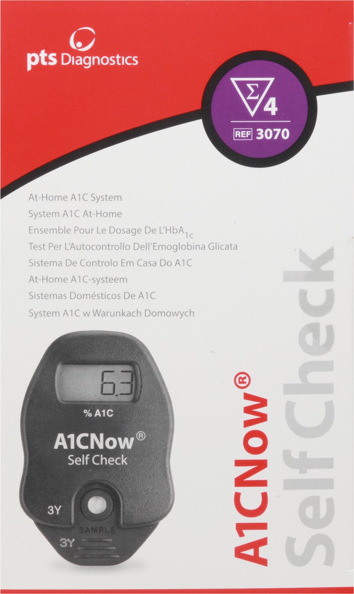 slide 9 of 11, PTS Diagnostics A1CNow Self Check Diabetic Text Kit 1 ea, 1 ct
