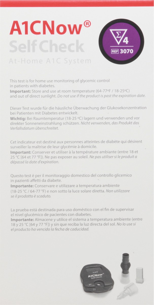 slide 6 of 11, PTS Diagnostics A1CNow Self Check Diabetic Text Kit 1 ea, 1 ct