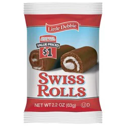 Snack Cakes, Little Debbie Snack Swiss Rolls